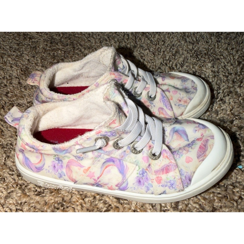 Blowfish-Malibu Unicorn Slip On Canvas Sneakers Size 13 - Picture 1 of 9